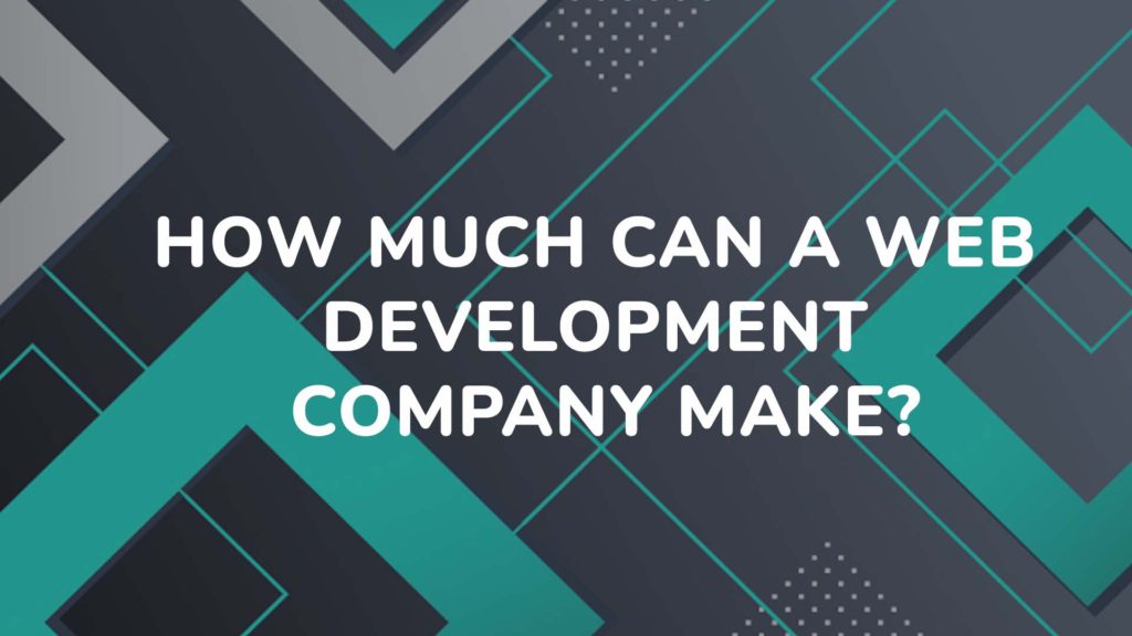 How much can a web development company make