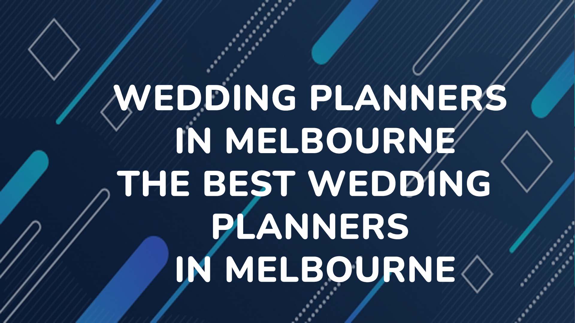Wedding Planners In Melbourne